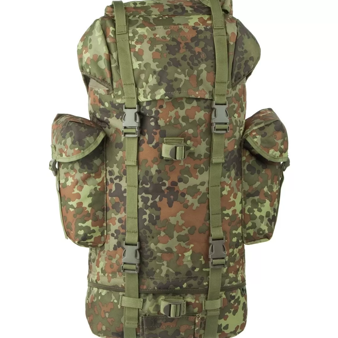 MFH Backpacks & Rucksacks> German Army Rucksack 65L Flecktarn