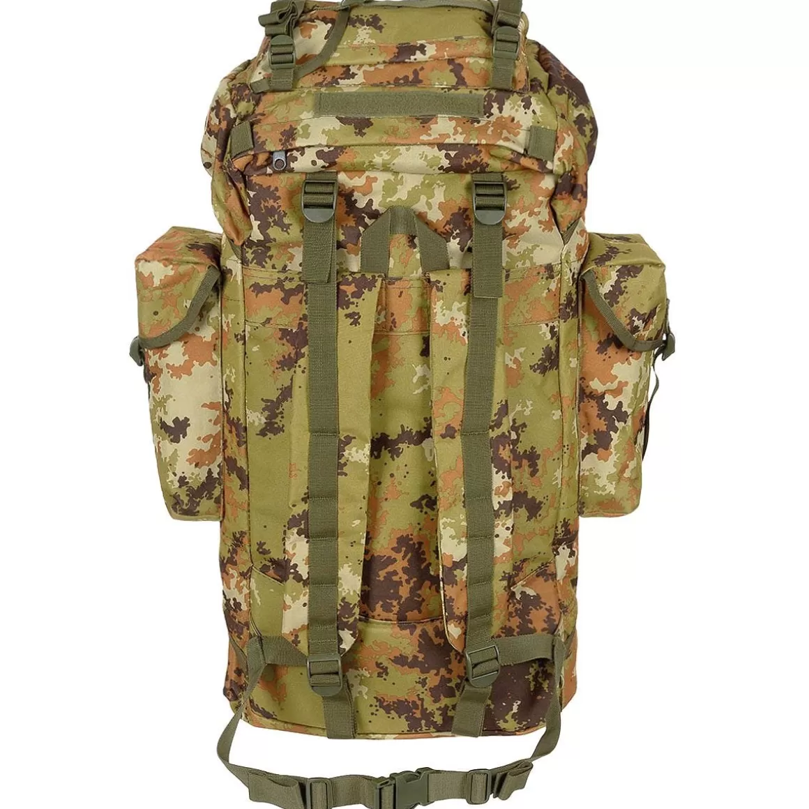 MFH Backpacks & Rucksacks> German Army Rucksack 65L Vegetato Woodland