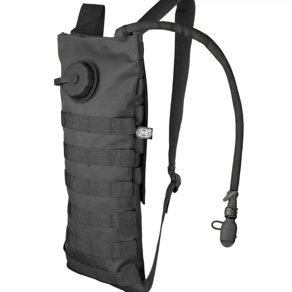 MFH Hydration Packs> Hydration Bladder And Carrier Molle Black