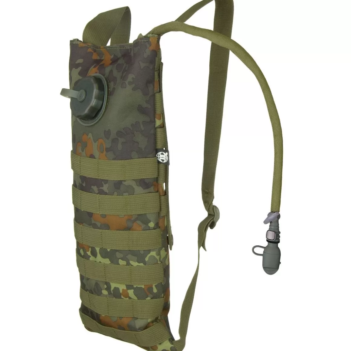 MFH Hydration Packs> Hydration Bladder And Carrier Molle Flecktarn