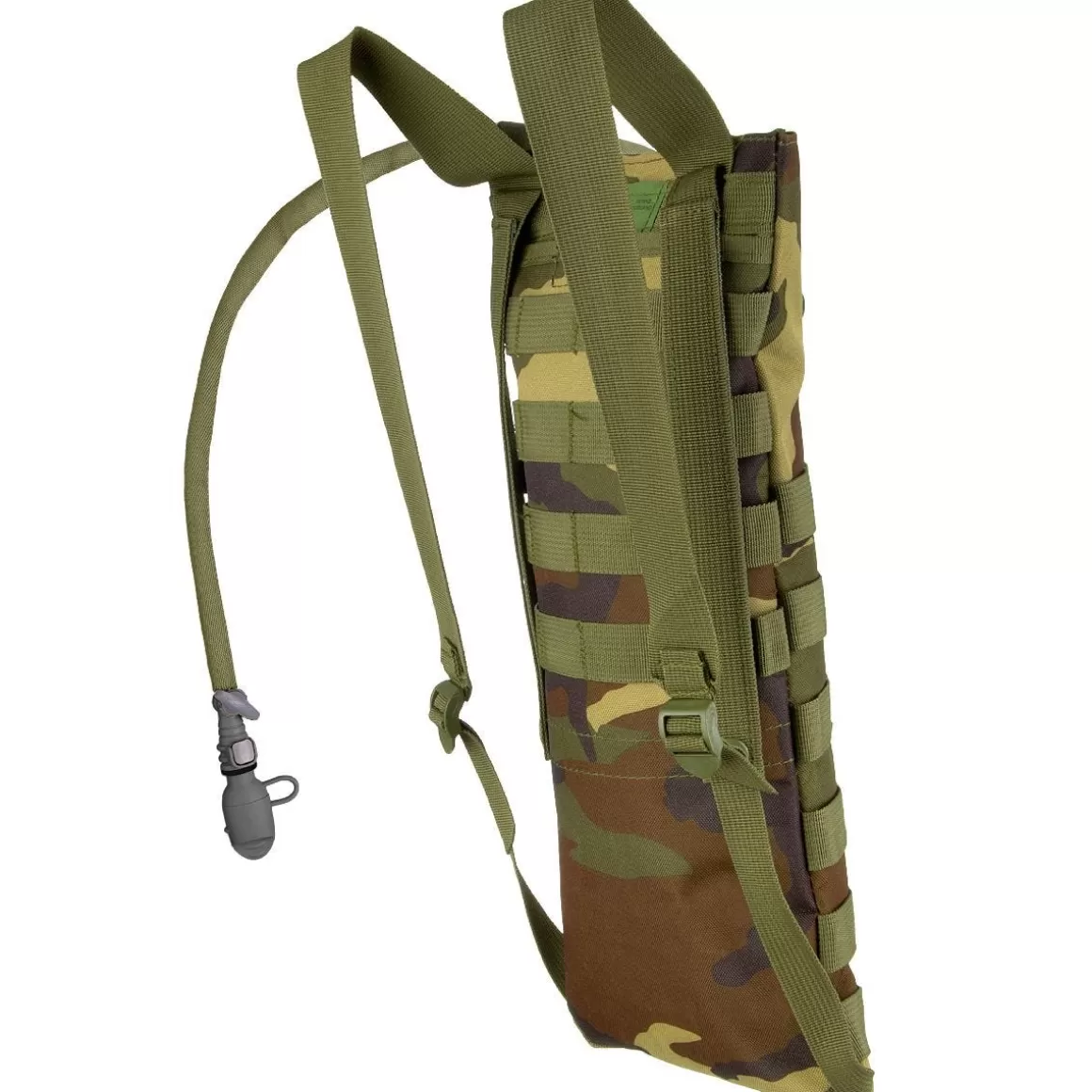 MFH Hydration Packs> Hydration Bladder And Carrier Molle Woodland