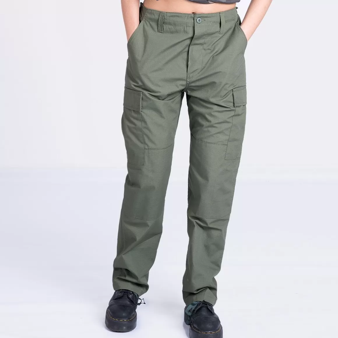 Brandit Trousers>Mfh Ladies Ripstop Trousers Olive