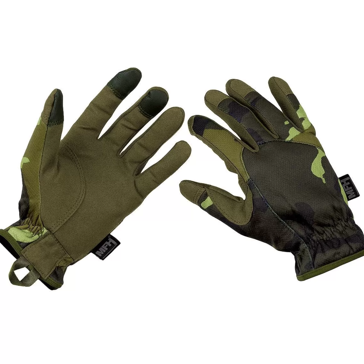 MFH Gloves> Lightweight Gloves Czech Woodland