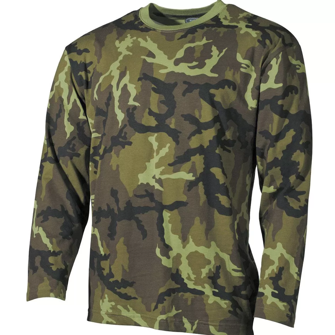 MFH T-Shirts & Vests> Long Sleeved T-Shirt Czech Woodland