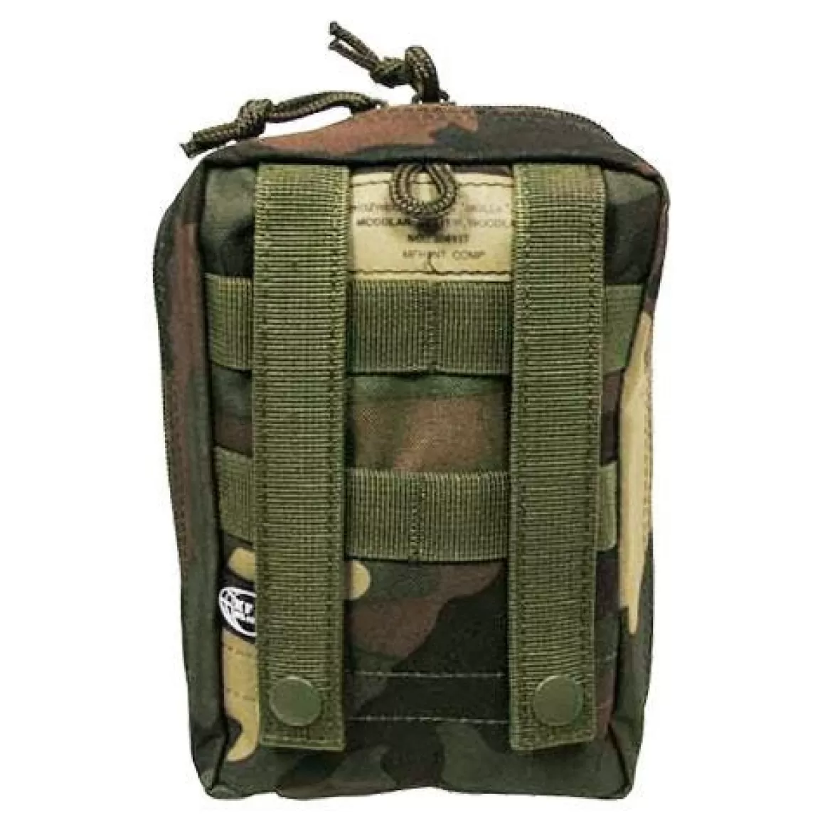 MFH Emergency & Survival> Medical First Aid Kit Pouch Molle Woodland