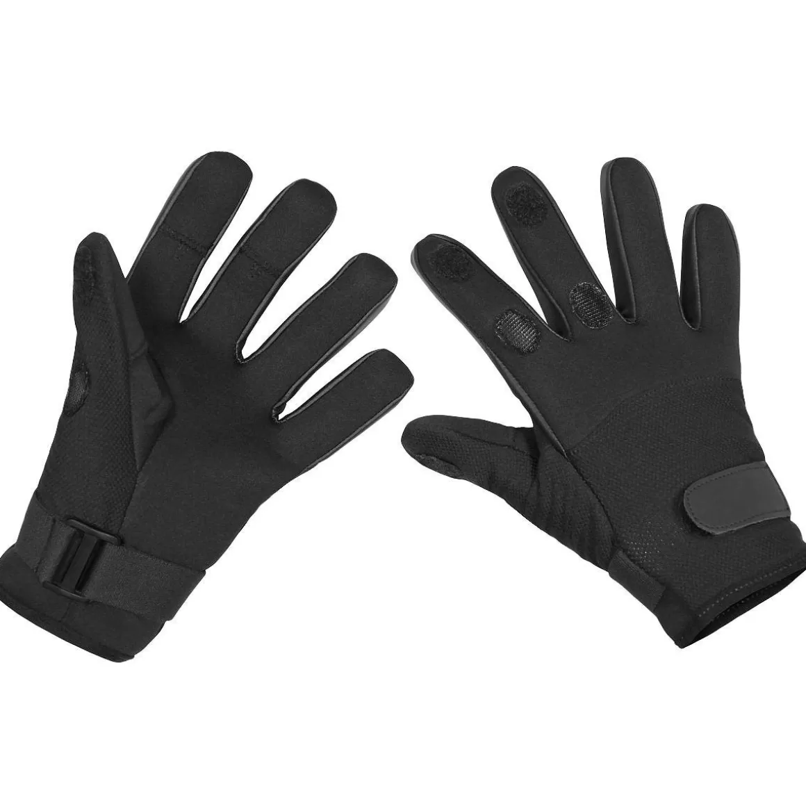 MFH Gloves> Mesh Neoprene Gloves Black