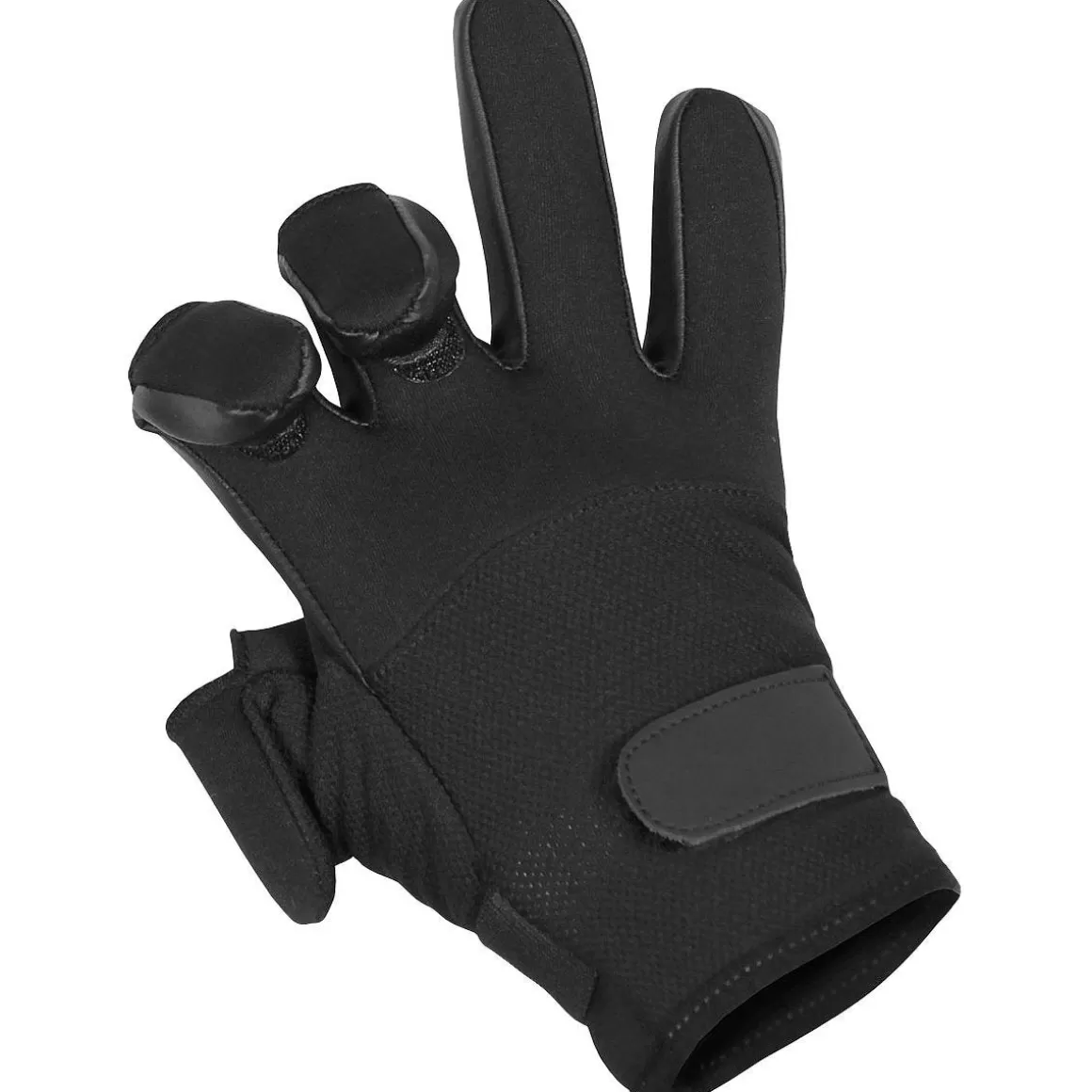 MFH Gloves> Mesh Neoprene Gloves Black