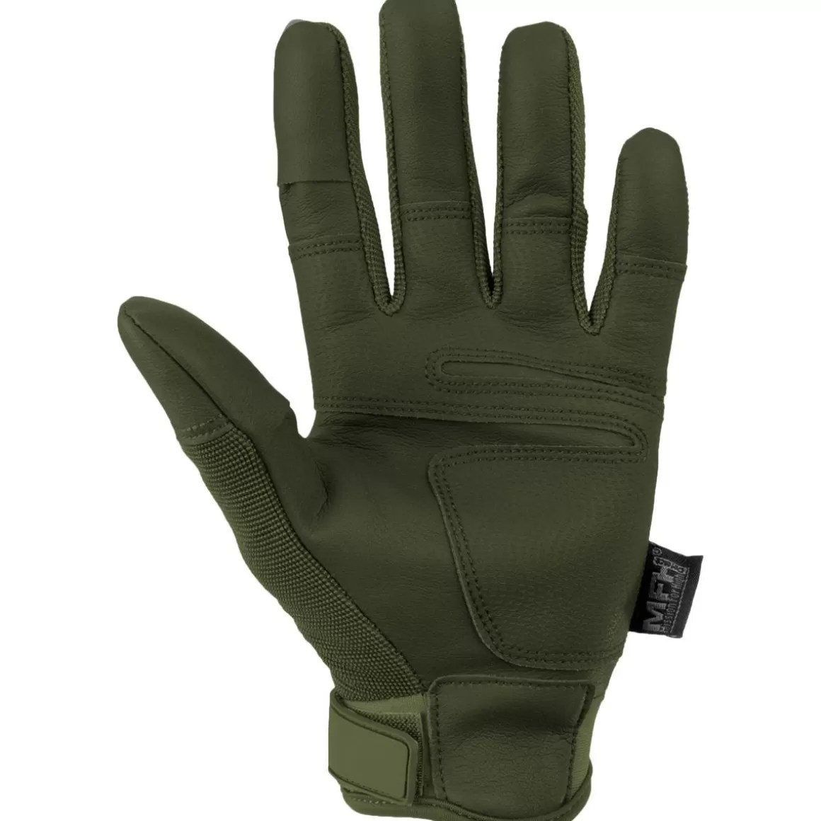 MFH Gloves> Mission Tactical Gloves Od Green