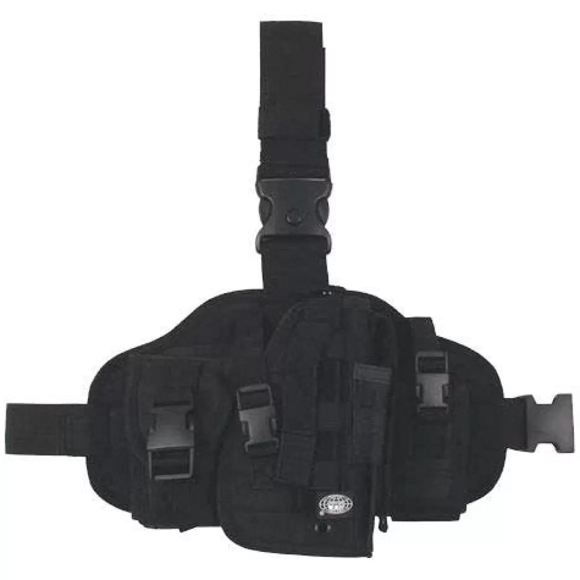 MFH Holsters> Molle Leg Holster With Pouches Black