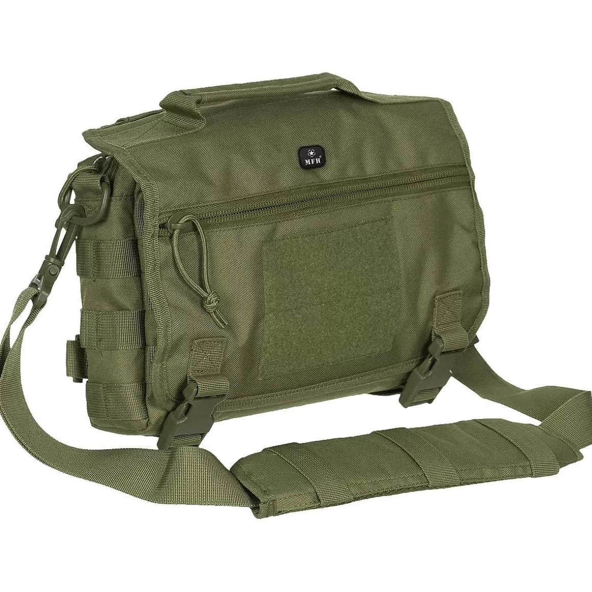 MFH Shoulder Bags> Molle Shoulder Bag Padded Straps Olive