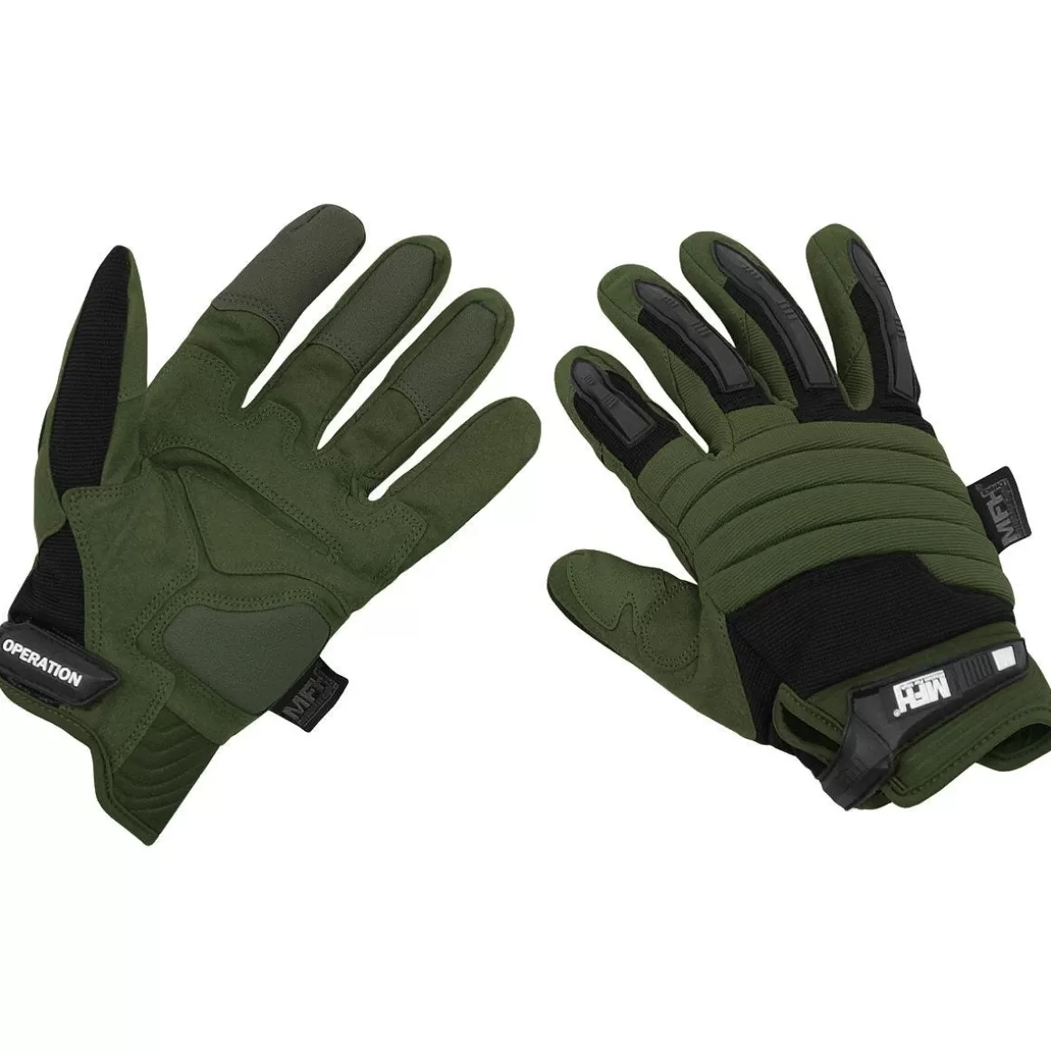 MFH Gloves> Multipurpose Operation Gloves Olive / Black