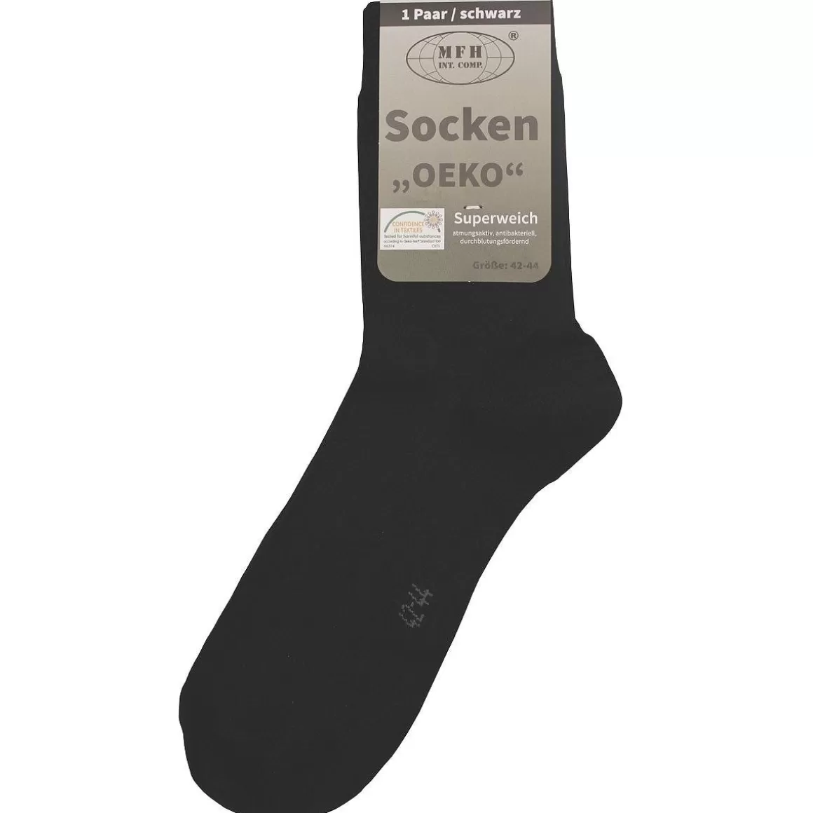 Xcel Socks>Mfh Oeko Socks Black