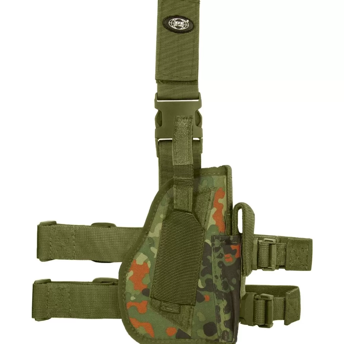 MFH Holsters> Right Leg Holster Flecktarn