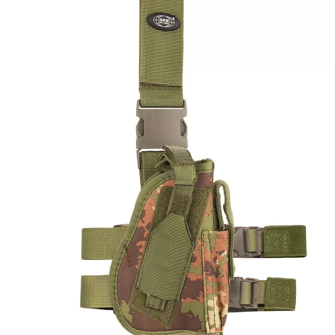 MFH Holsters> Right Leg Holster Vegetato Woodland