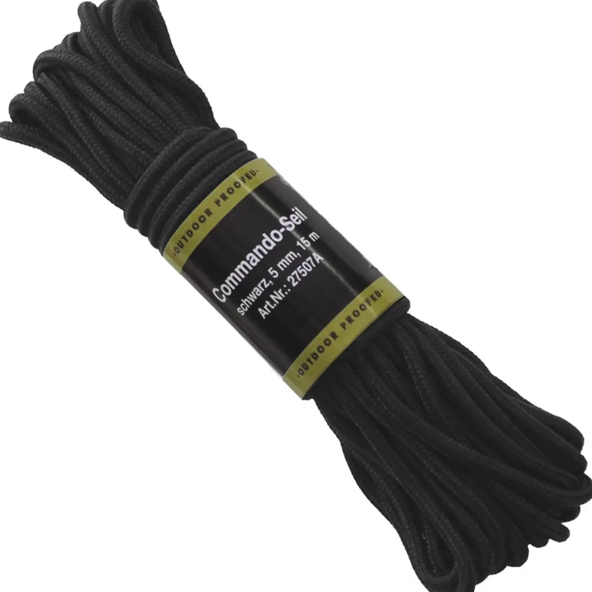 MFH Miscellaneous Accessories> Rope 5Mm Black