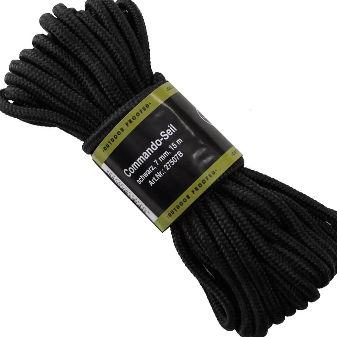 MFH Miscellaneous Accessories> Rope 7Mm Black