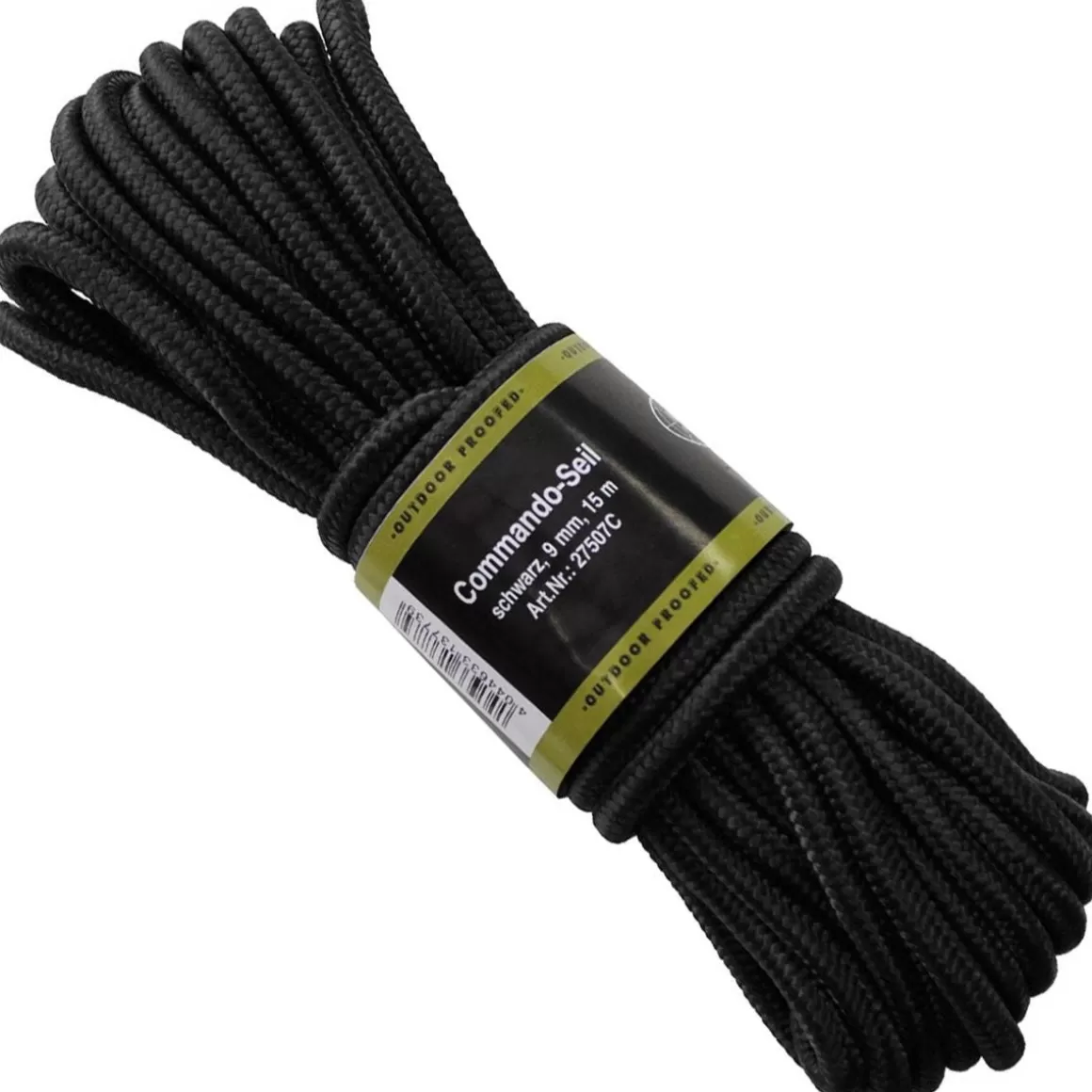 MFH Miscellaneous Accessories> Rope 9Mm Black