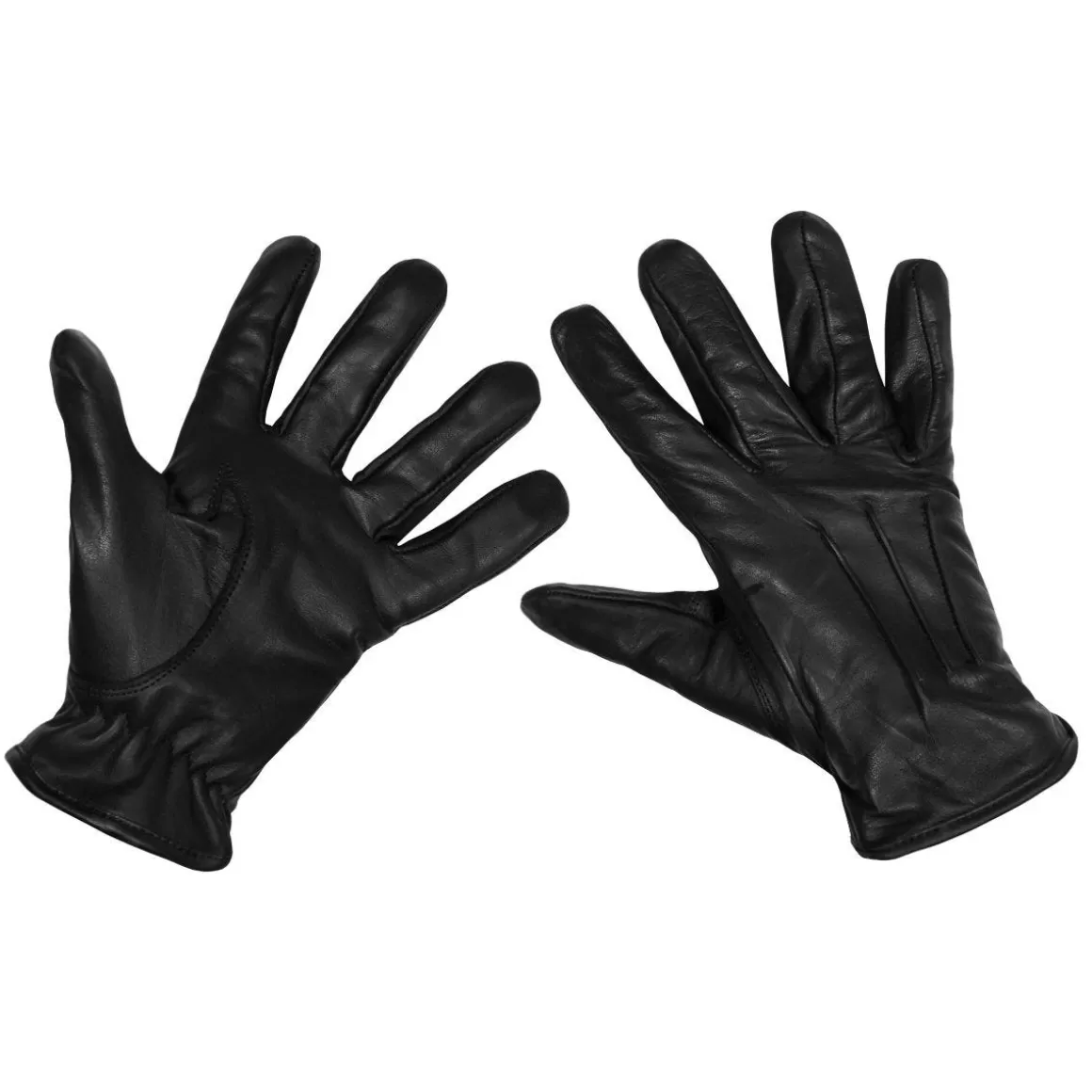 MFH Gloves> Safety Leather Gloves Black