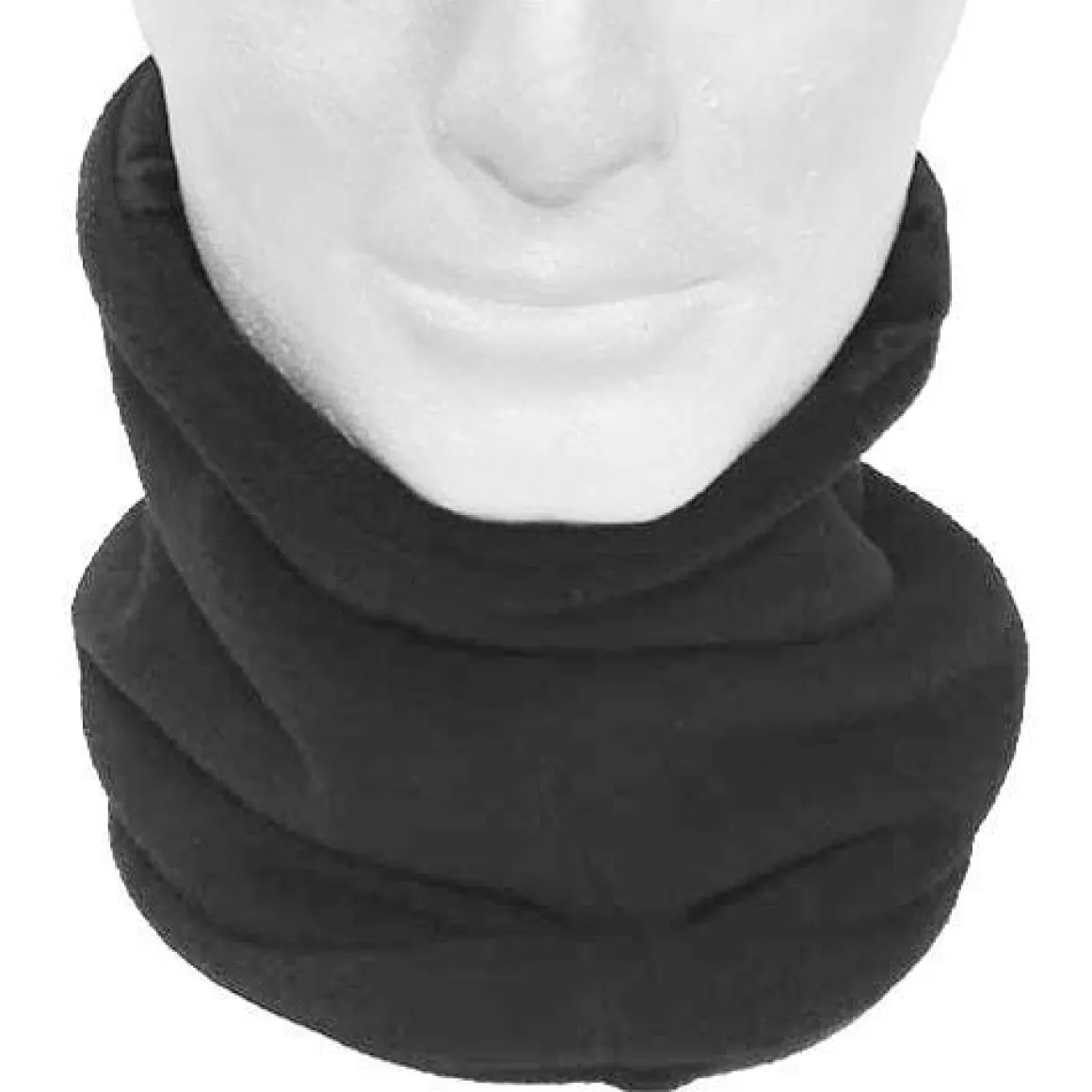 Highlander Scarves>Mfh Scarf Fleece With Head Section Black