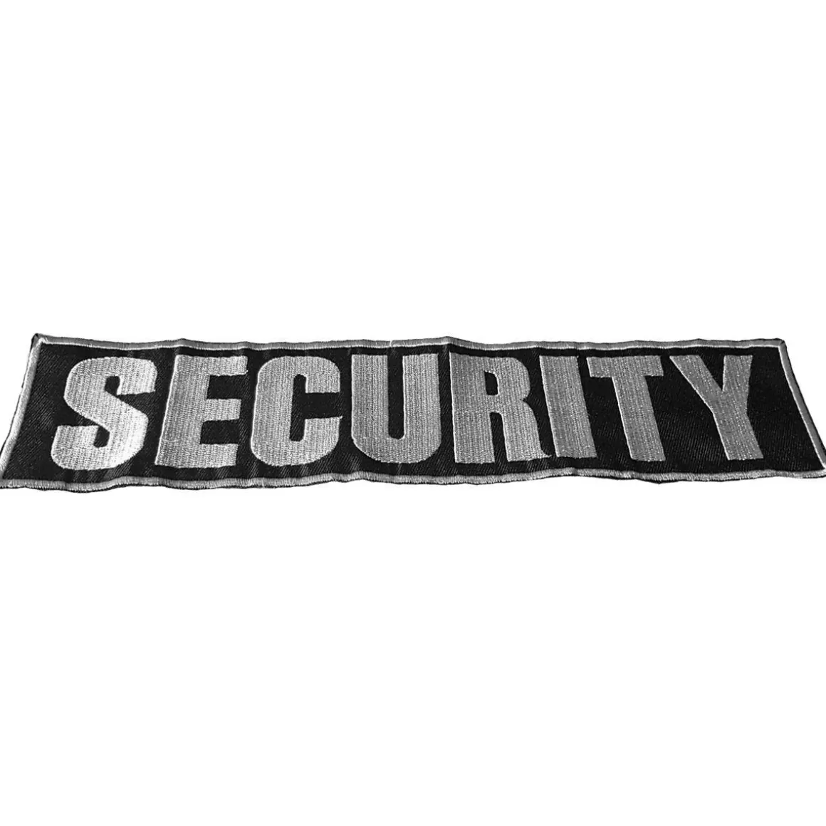 MFH Badges & Patches> Security Embroidered Badge Black