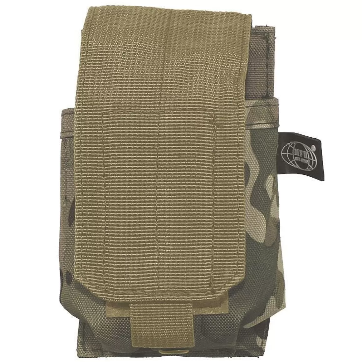 MFH Magazine Pouches> Single M4/M16 Magazine Pouch Molle Operation Camo