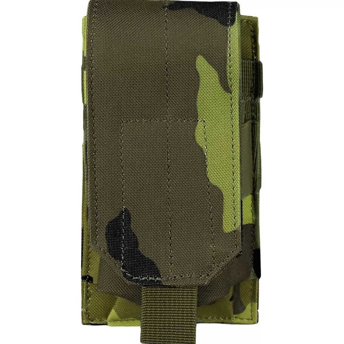 MFH Magazine Pouches> Single Magazine Pouch Molle Czech Woodland