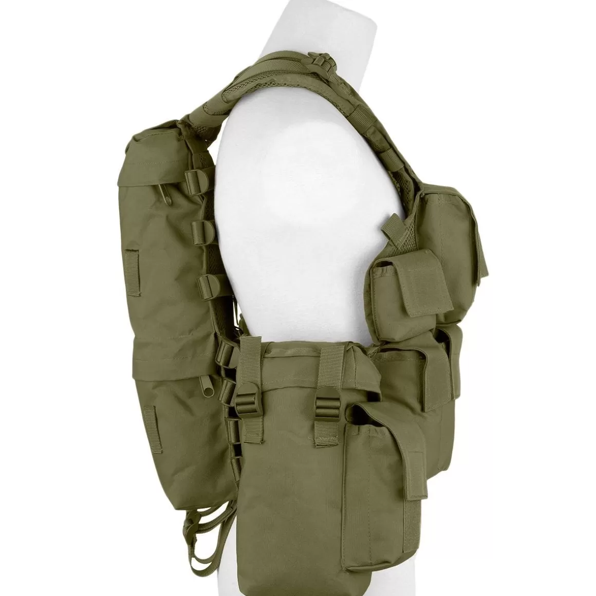 MFH Vests> South African Assault Vest Od Green