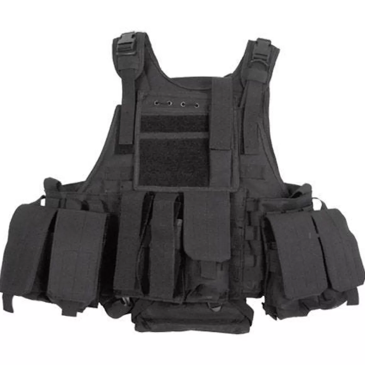 MFH Vests> Tactical Molle Vest Ranger Black