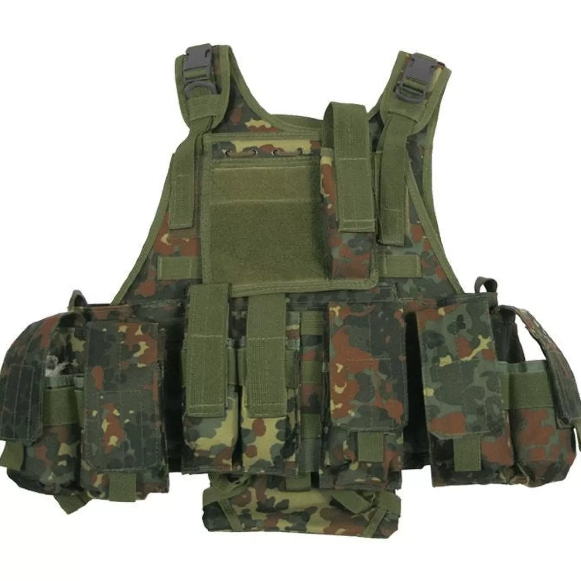 MFH Vests> Tactical Molle Vest Ranger Flecktarn