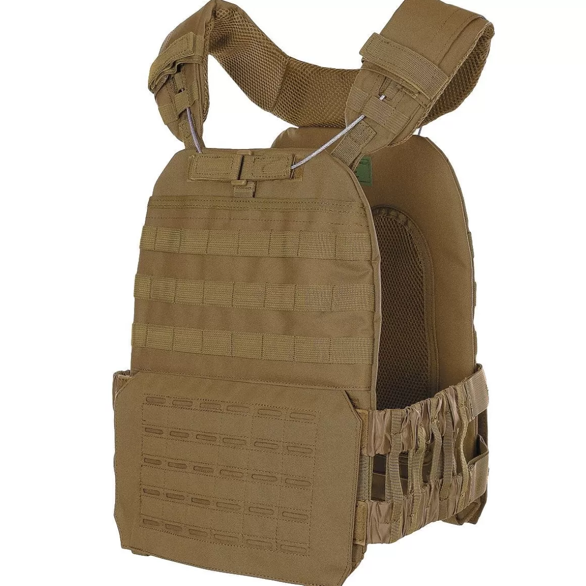 MFH Vests> Tactical Vest Laser Molle Coyote Tan