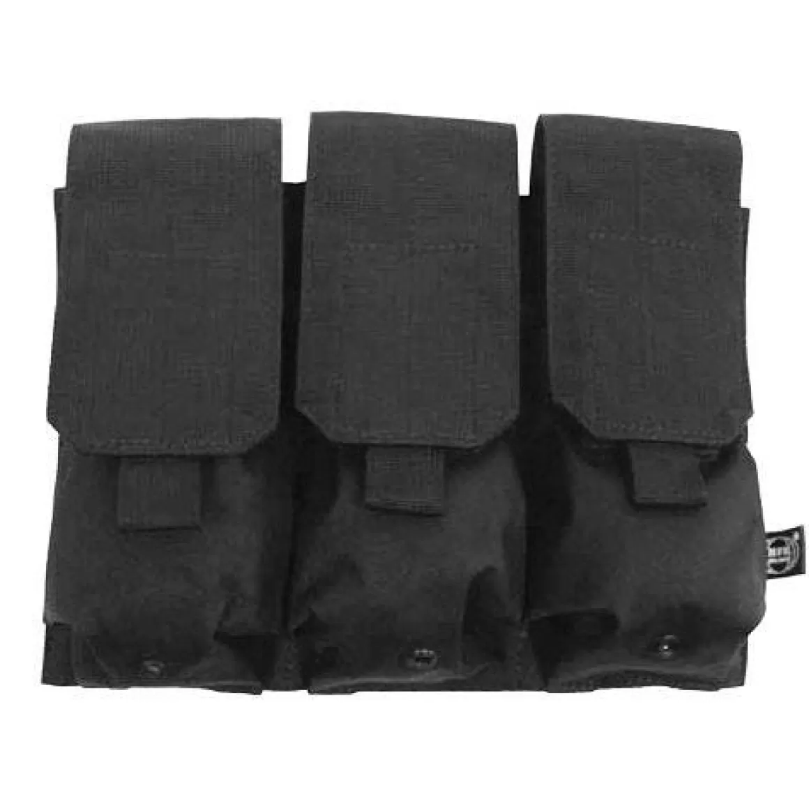 MFH Magazine Pouches> Triple M4/M16 Magazine Pouch Molle Black