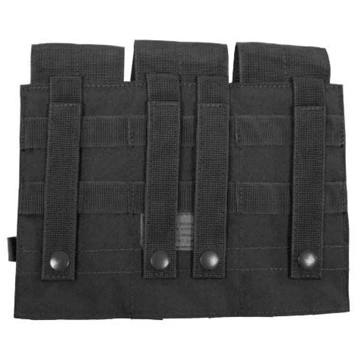 MFH Magazine Pouches> Triple M4/M16 Magazine Pouch Molle Black