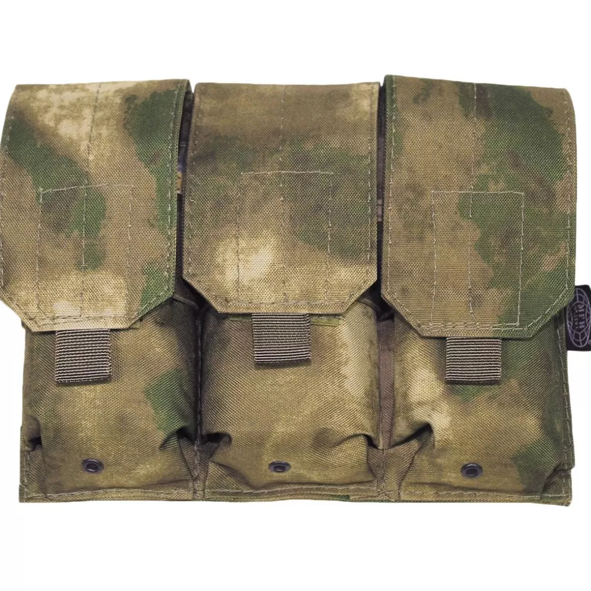 MFH Magazine Pouches> Triple M4/M16 Magazine Pouch Molle Hdt Camo Fg