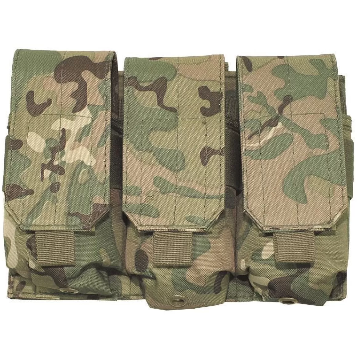 MFH Magazine Pouches> Triple M4/M16 Magazine Pouch Molle Operation Camo