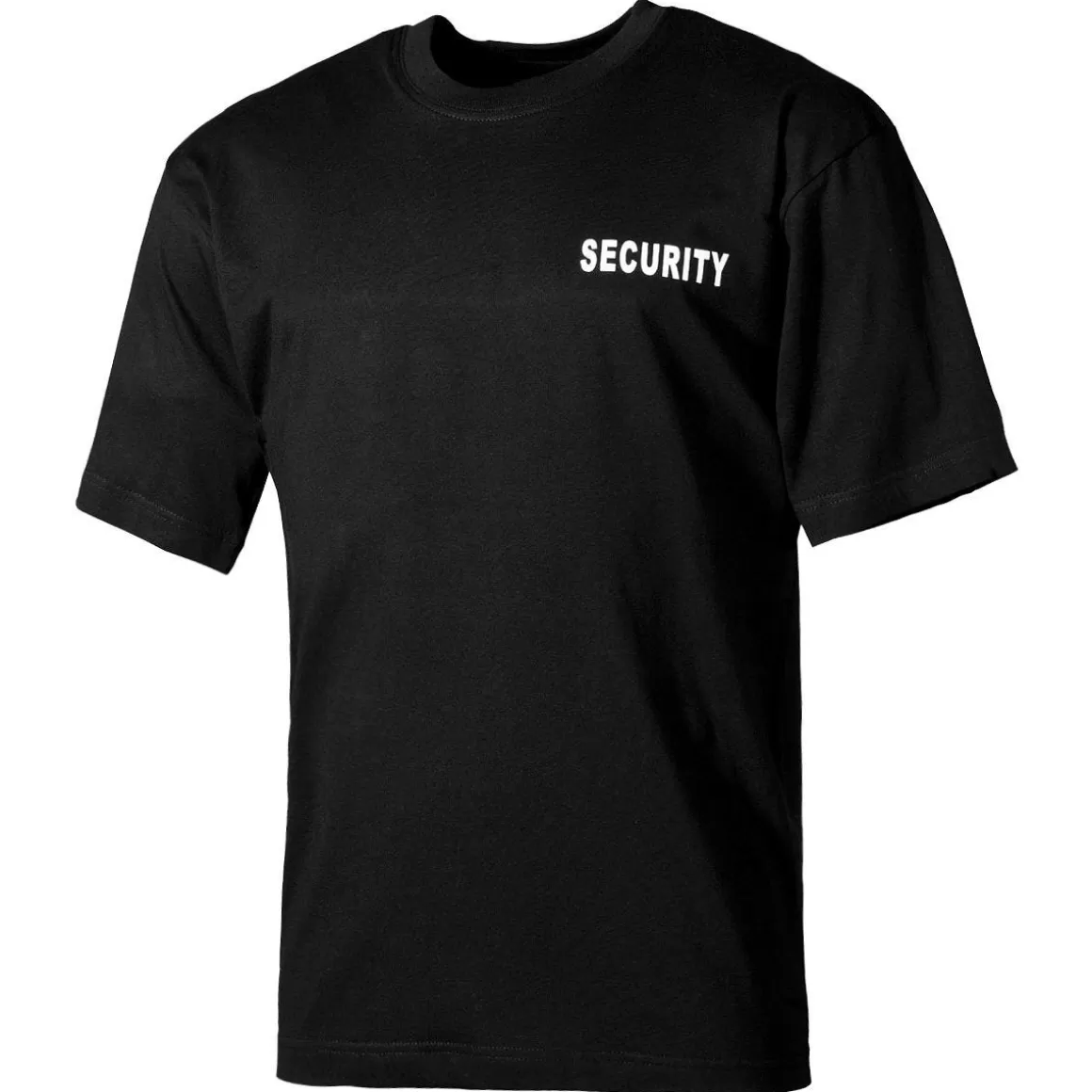 MFH T-Shirts & Vests> T-Shirt With Security Print Black