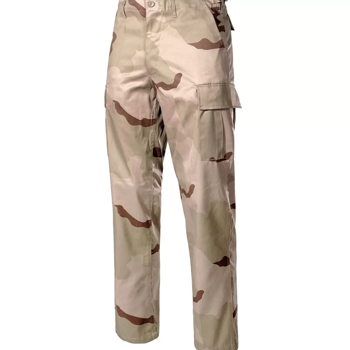 MFH Trousers> Us Bdu Combat Trousers 3-Colour Desert