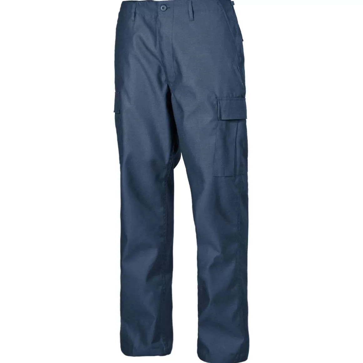 MFH Trousers> Us Bdu Combat Trousers Blue