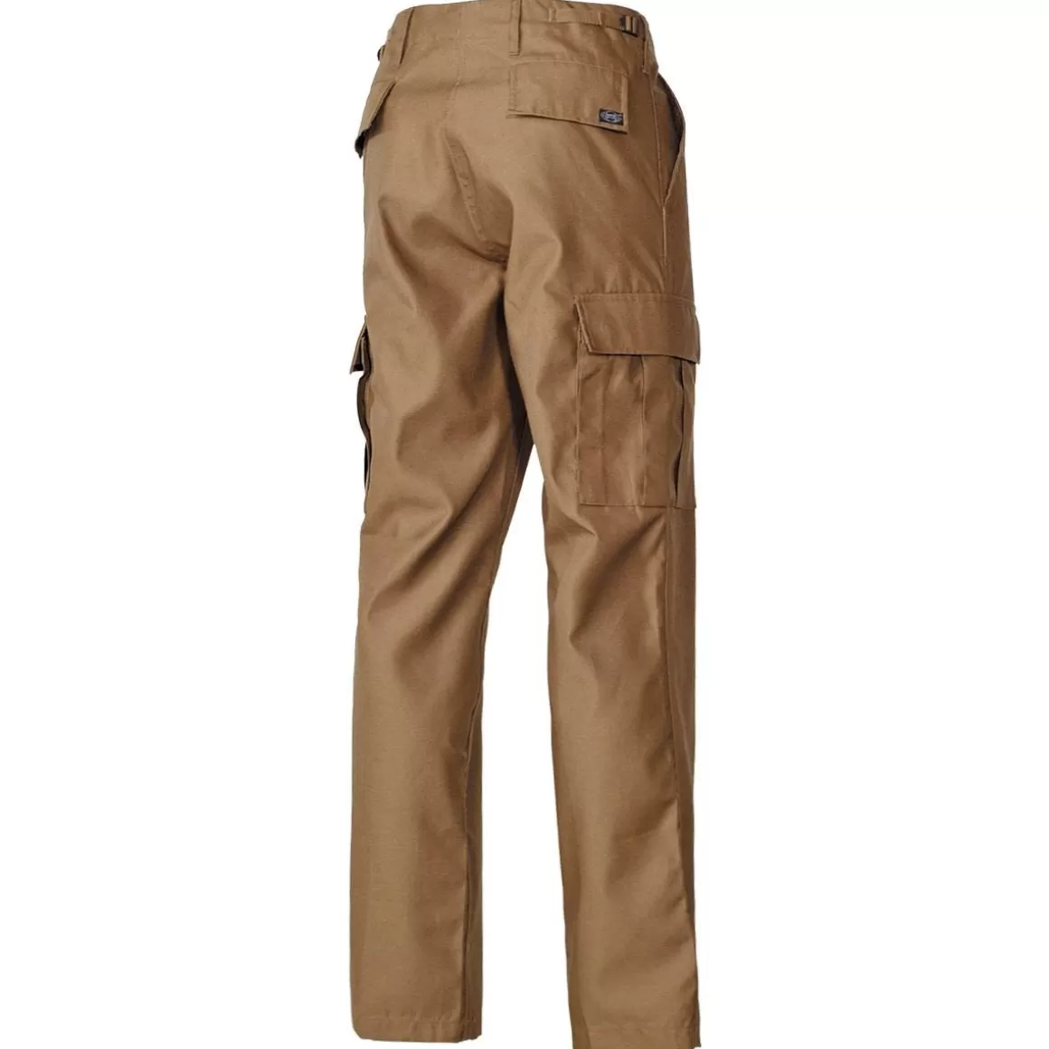 MFH Trousers> Us Bdu Combat Trousers Coyote Tan