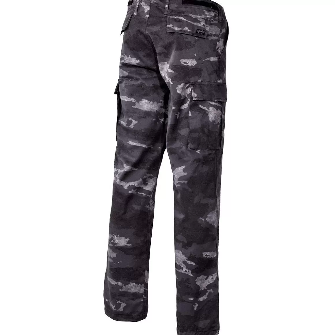 MFH Trousers> Us Bdu Combat Trousers Hdt Camo Le