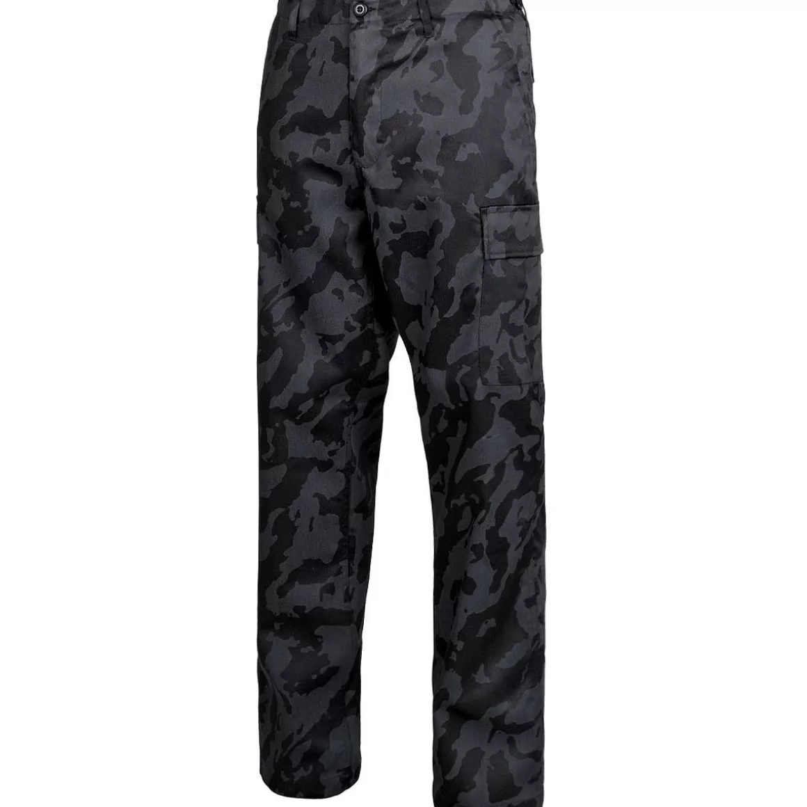 MFH Trousers> Us Bdu Combat Trousers Night Camo