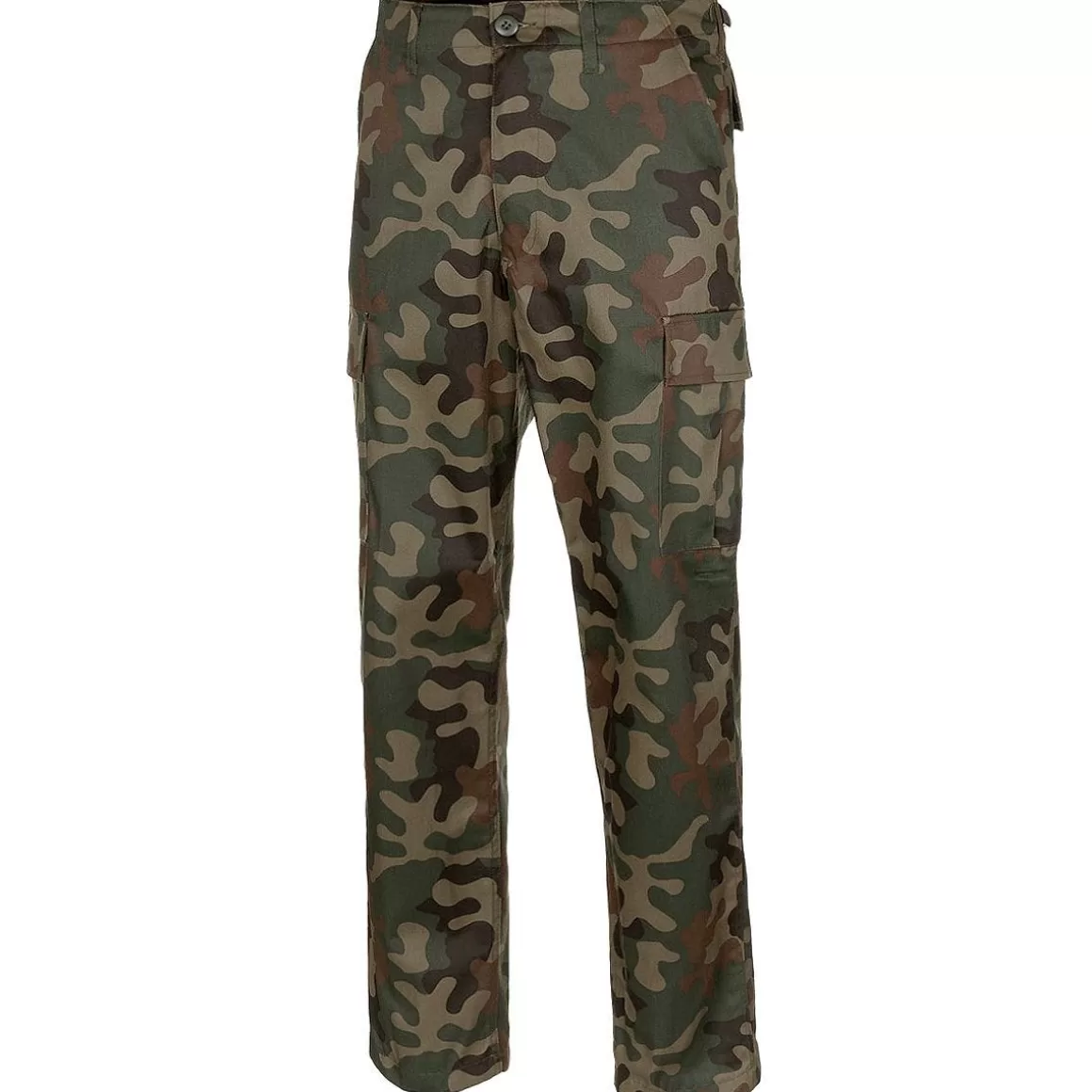 MFH Trousers> Us Bdu Combat Trousers Polish Woodland