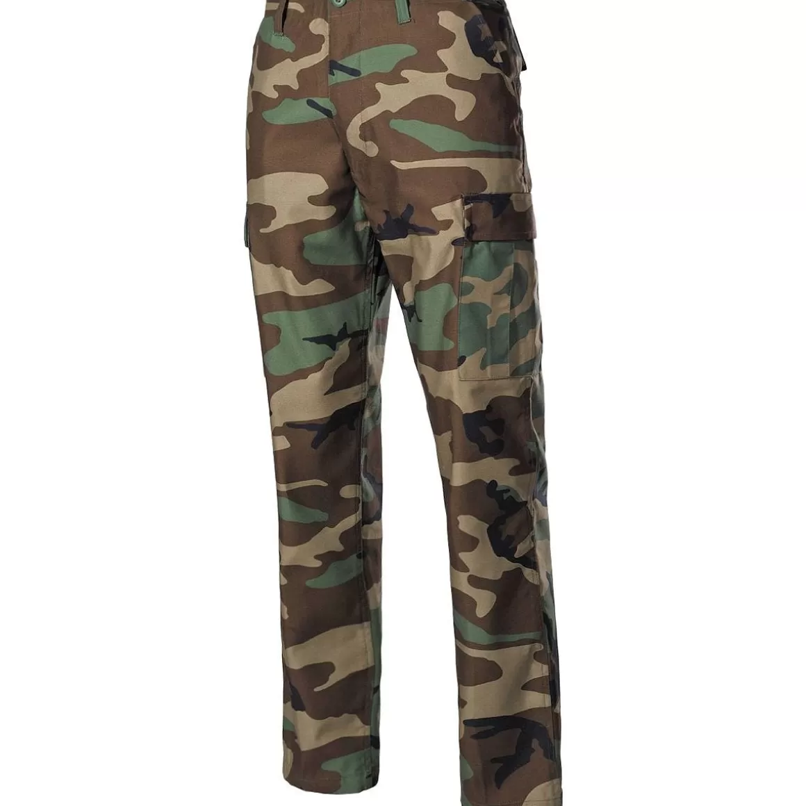 MFH Trousers> Us Bdu Combat Trousers Woodland