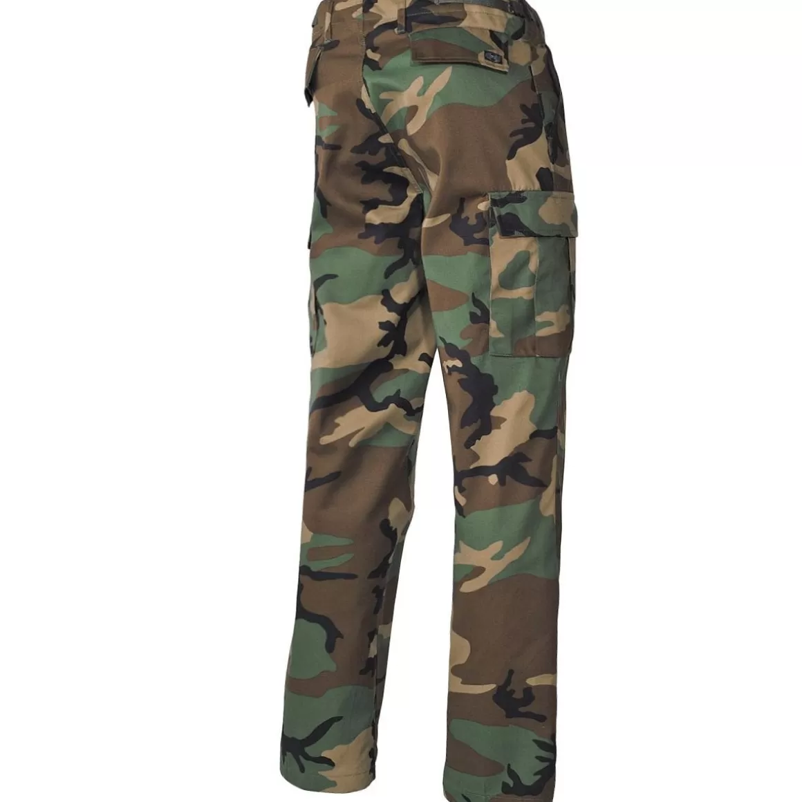 MFH Trousers> Us Bdu Combat Trousers Woodland