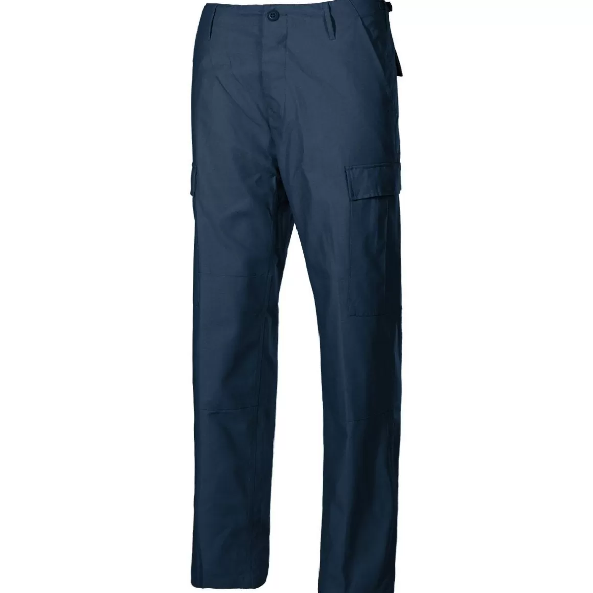 MFH Trousers> Us Bdu Reinforced Combat Trousers Blue