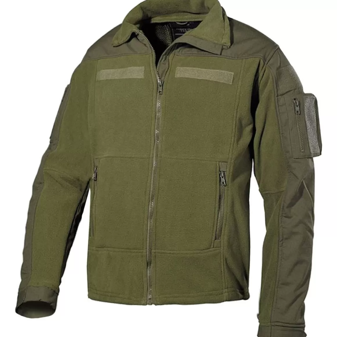 MFH Fleeces> Us Combat Fleece Jacket Olive