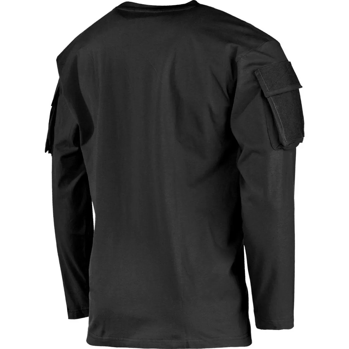 MFH T-Shirts & Vests> Us Long Sleeved T-Shirt With Sleeve Pockets Black