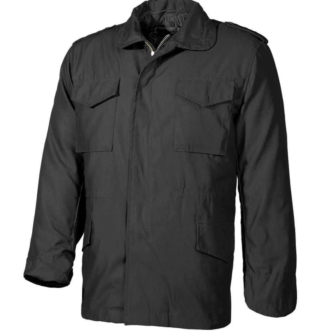 MFH Jackets & Coats> Us M65 Field Jacket With Quilted Lining Black