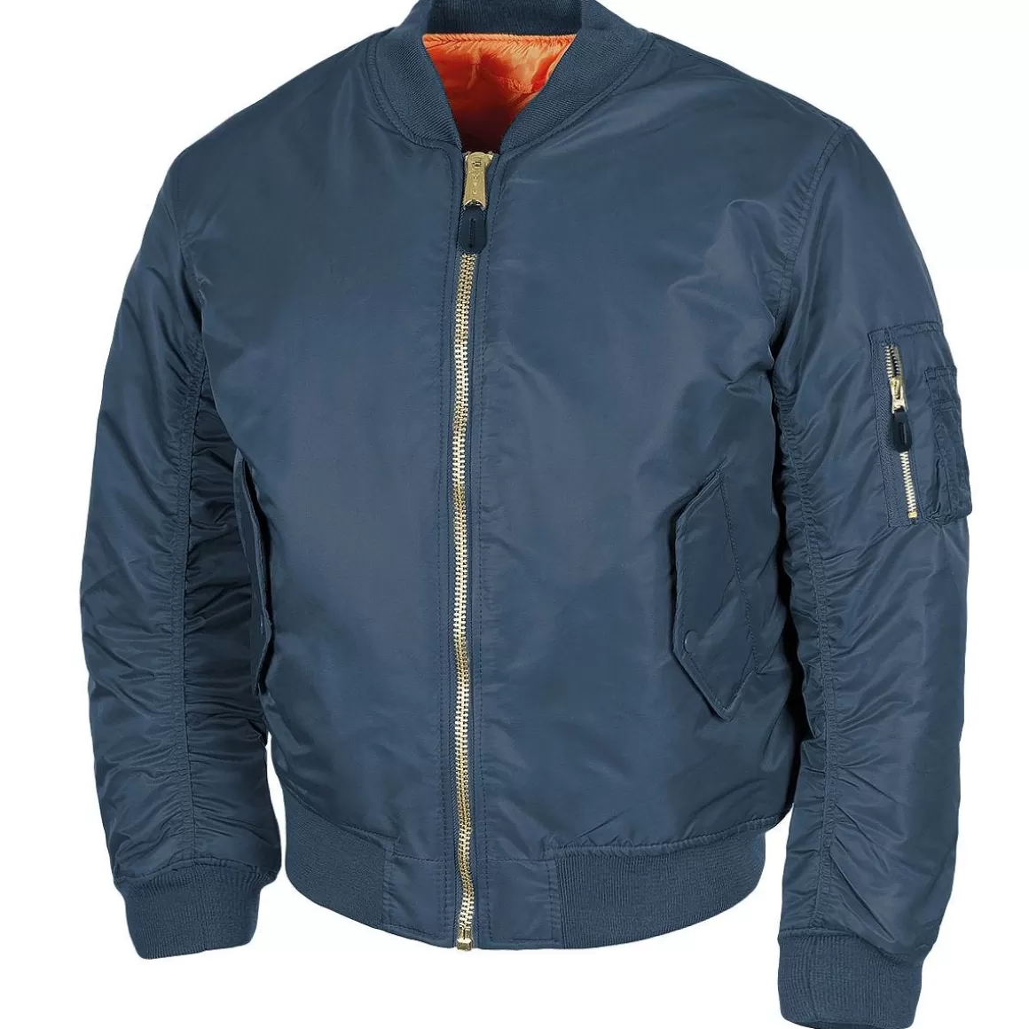 MFH Jackets & Coats> Us Ma1 Flight Jacket Blue