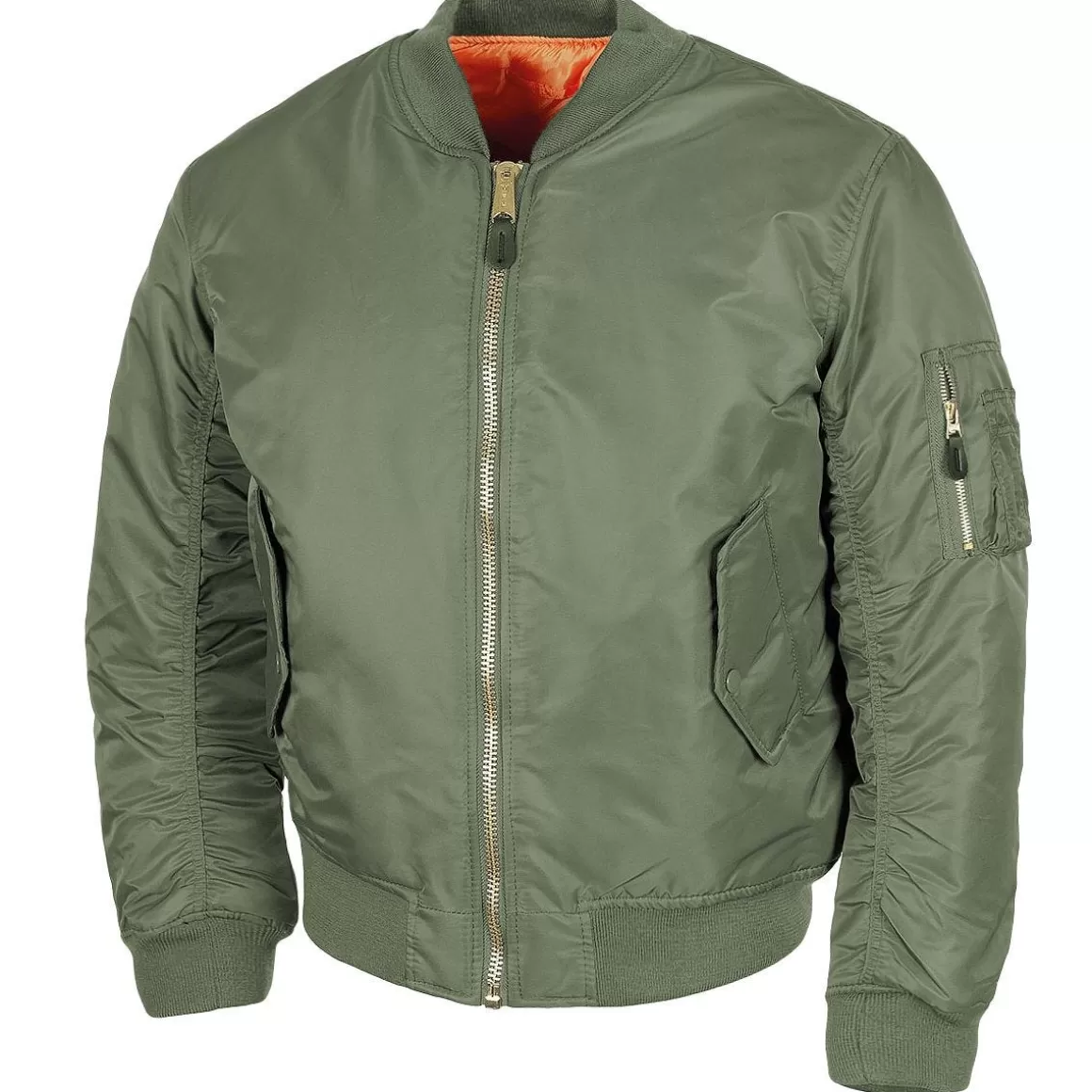 MFH Jackets & Coats> Us Ma1 Flight Jacket Od Green