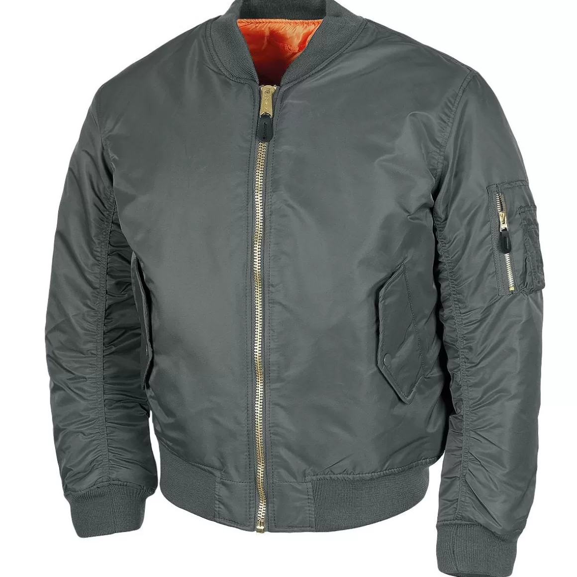 MFH Jackets & Coats> Us Ma1 Flight Jacket Urban Grey